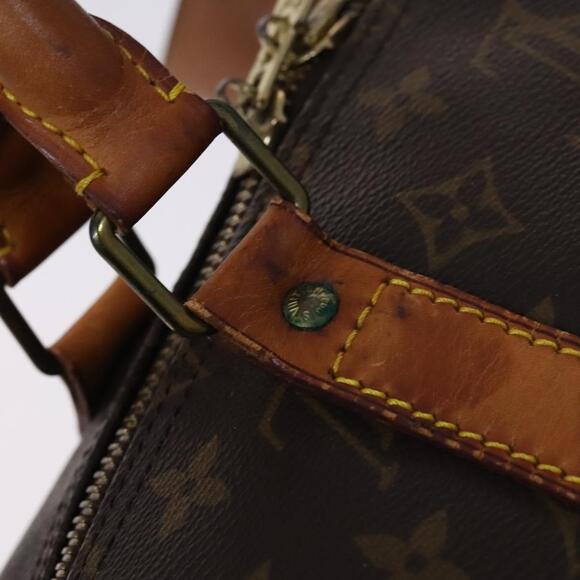 LOUIS VUITTON Monogram Keepall 55 Boston Bag M41424 - Picture 10 of 16